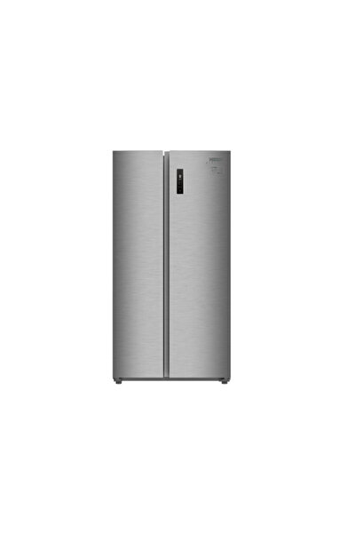 HAAM Side-by-Side Refrigerator, 22 cu ft, Inverter, Steel - HM970SSG26INV