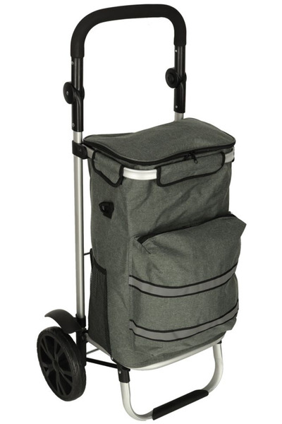 Icon Cărucior de cumpărături cu cadru 40L Gri (5903039766099)