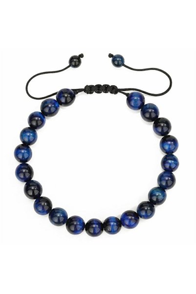 Choice Blue tiger eye Multiple Style 8mm Natural Tiger Eyes Lava Rock Protect...