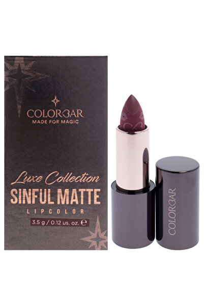 Generic Brand Sinful Matte Lipcolor - 029 Lights Off by Colorbar for Women - ...