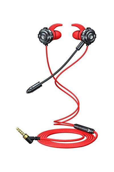 Generic G500 Gaming Earphones With Mic Red