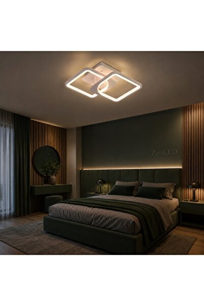 Zen Led Candelabru LED reglabil cu telecomandă, 3 tipuri de lumină Caldă/Neut...