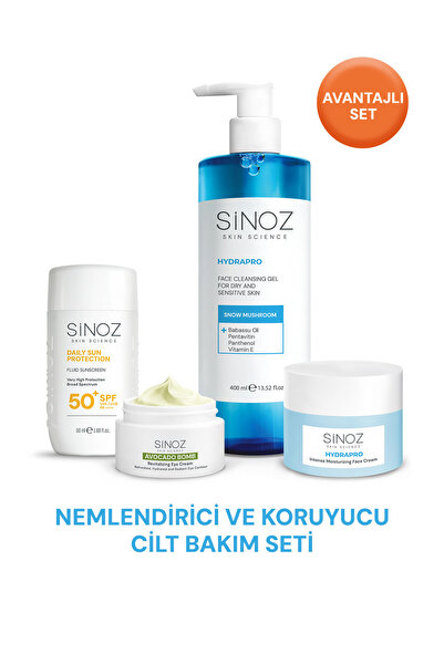 SİNOZ Nemlendirici ve Koruyucu Cilt Bakım Seti
