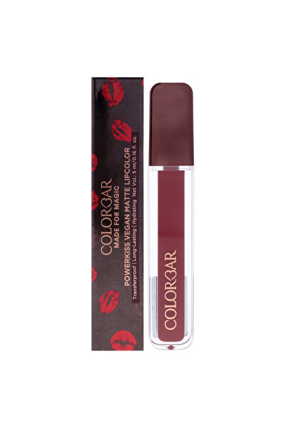 Generic Brand Powerkiss Vegan Matte Lipcolor - 010 Glamping by Colorbar for W...