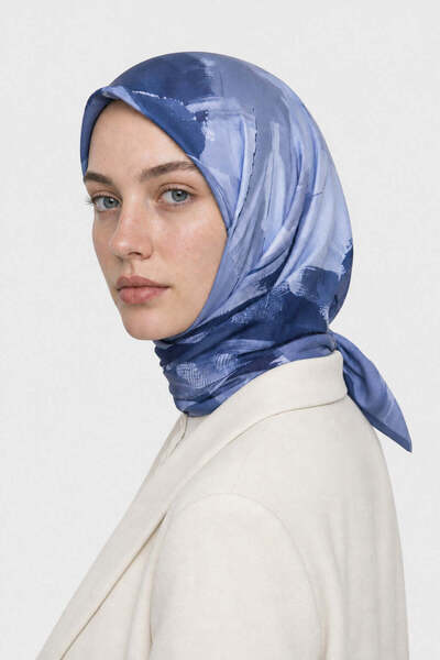 Mooncorn Garden Pattern Organic Scarf