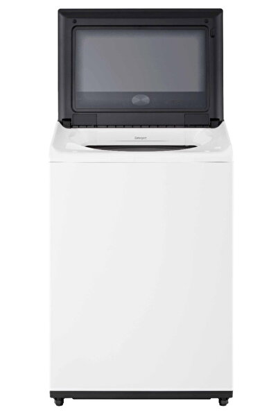 LG غسالة ملابس ذات تحميل علوي، سعة 17 كجم، لون أبيض - WTR17HHW