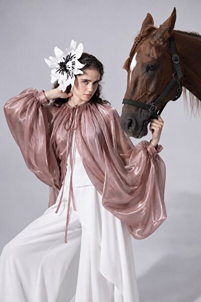 White Corner YKZ1025 KADIN BOLERO