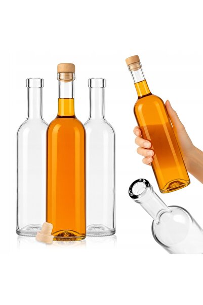 SuperButelki Set de Sticle, Futura, 500 ml, 29.5 x 6 cm, ideal pentru Bauturi...
