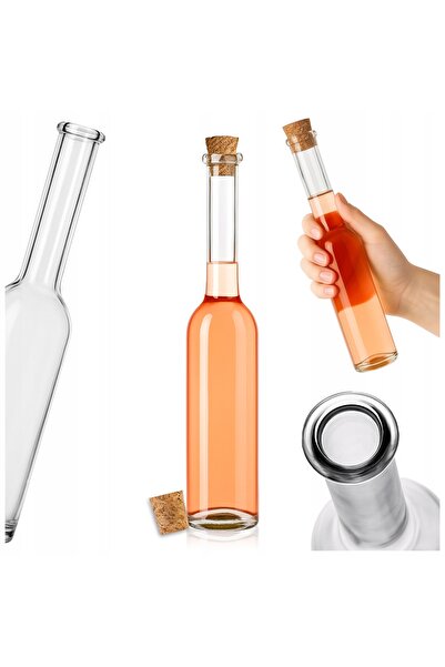 SuperButelki Set de Sticle, Fenice, 100 ml, 20.5 x 5 cm, ideal pentru Servire...