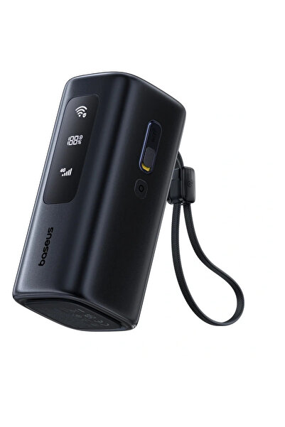 Baseus cu Router 4G MiFi EnerGeek GX11 20.000 mAh 67W 2xUSB-C 1xUSB-A Functie...
