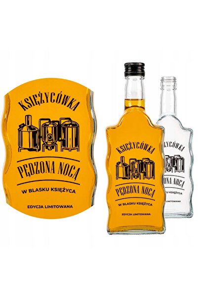 SuperButelki Sticla, Val, 500 ml, 14.5 x 5 x 3.2 cm, ideala pentru Bauturi Al...