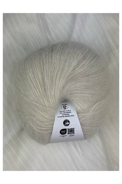 Aria Örgü İpi %50 Merinos %50 Baby Alpaka 50 gr 125 m – AR-10001