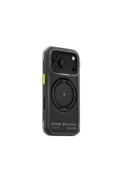 Skinarma iPhone 18 Pro Max Uyumlu Kılıf M-Safe Şarj Özellikli Airbagli Standl...