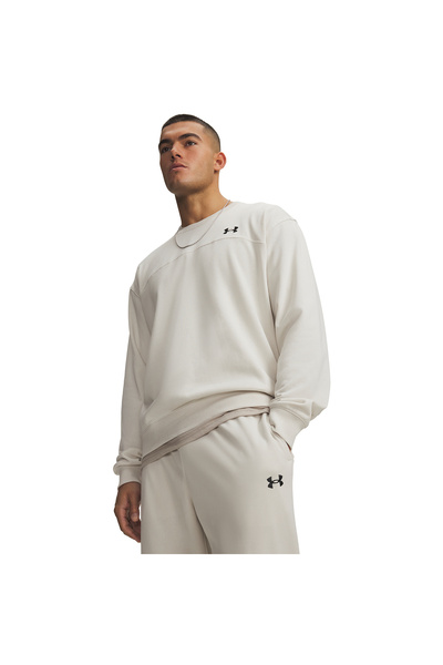 Under Armour Rival Fleece Crew Men's White Sweatshirt