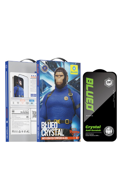 BLUEO iPhone 18 Pro Uyumlu Crystal Anti-Scratch 7 Mohs Çizilmeye Dayanıklı Ek...