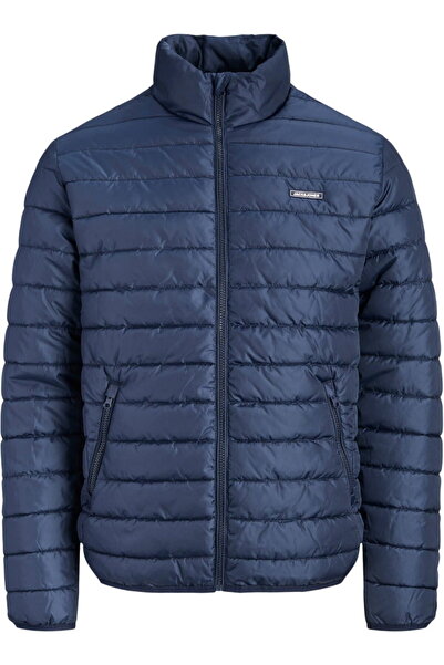 Jack & Jones JACK &JONES Elvis Ελαφρύ Μπουφάν Puffer με Γιακά - 12306169-Ναυτ...