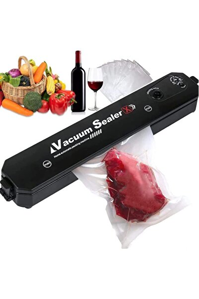 Generic Automatic food vacuum packaging machine, black, dry and wet food mode...