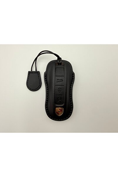 Porsche Θήκη Προστασίας Κλειδιού Αυτοκινήτου – Δέρμα Υψηλής Ποιότητας Cayenne...
