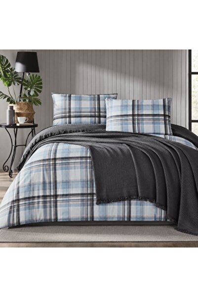 Bahar Tekstil Set pique lenjerie si cuvertura Seli Milano, Majoli