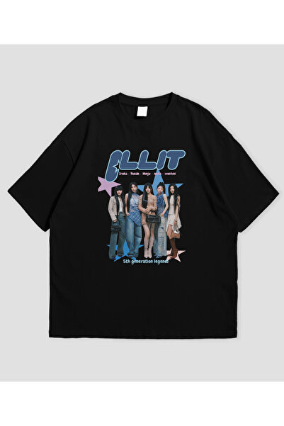 Grafftee Clothing Illit Printed Unisex Oversize T-Shirt