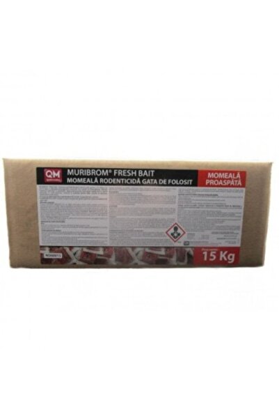 MURIBROM , momeala rodenticida proaspata, gata de folosit, 15kg