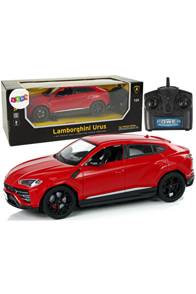 LEAN Mașină R/C 1:24 Lamborghini Urus Roșu 2.4 GHz Lumini