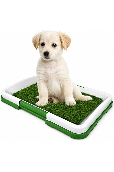 Generic Brand Artificial Grass Pee Pad Set for Dogs, 3-Layer Dog Housebreakin...