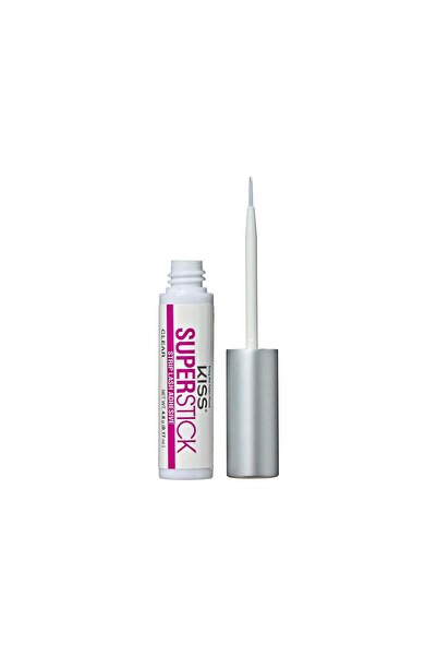Kiss Adeziv pentru gene Super Stick, rezistență de 5 zile, transparent, 4,8 g