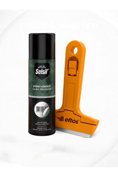 Selsil Yapışkan ve Etiket Sökücü 200 ml, Profesyonel Kazıma Aparatı