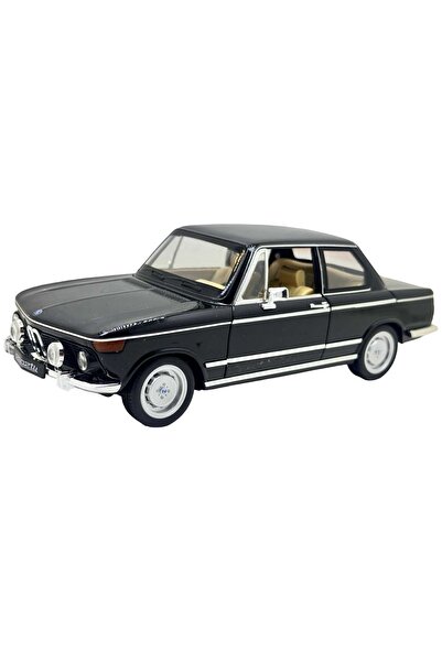 JPT BMW 2002 Tii Μοντέλο Αυτοκινήτου από Χυτό Μέταλλο 1:24 Μαύρο