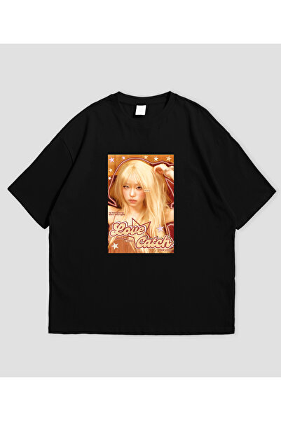 Grafftee Clothing Μπλουζάκι Yena με στάμπα, unisex, oversized