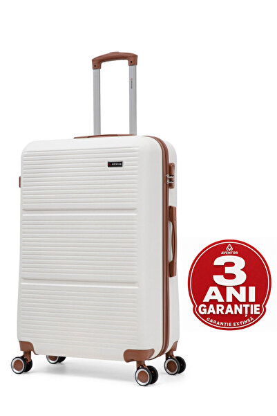 aventor Troler mare Aventor, 77x47x28 cm, ABS, Lacăt cu combinație, 4 roți du...
