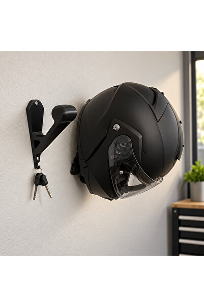 kervandekor Motosiklet Bisiklet Scooter Kask Duvar Askısı