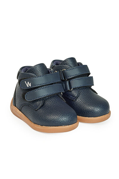 ebebek BabyWalk BabyWalk Erkek Bebek Suni Deri Bebek Botları