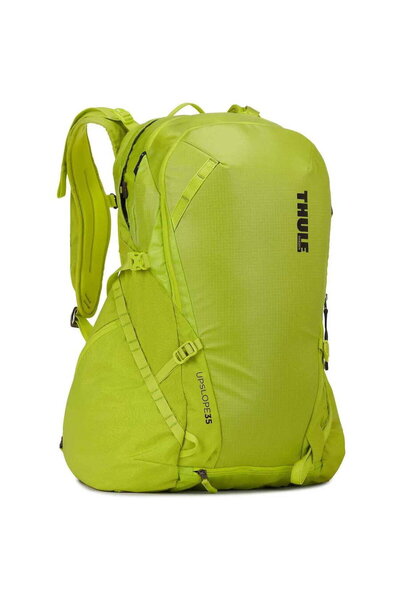 Thule Backpack for skiing and snowboarding, removable airbag, 35 l, verde
