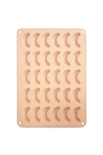 Orion Formă de silicon pentru prăjituri și praline, bej, croissante, 34.5x24....