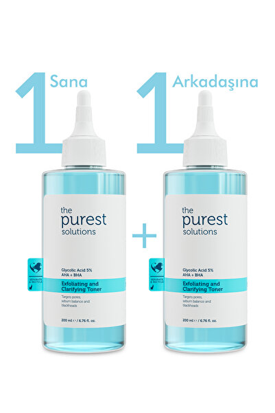 The Purest Solutions 1 Sana, 1 Arkadaşına Glikolik Asit Mavi Tonik