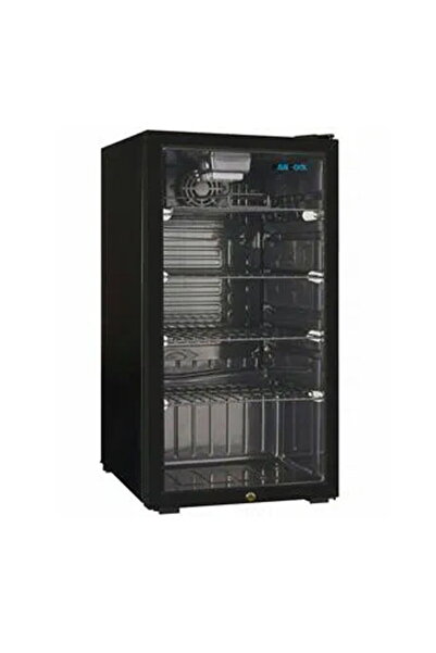 BANCOOL ثلاجة عرض بانكول سعة 92 لتر بباب بلاستيكي أسود طراز LSC105F BLACK P