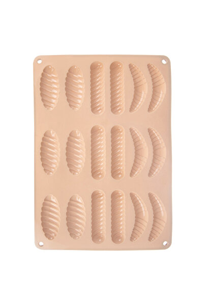 Orion Formă de silicon bej pentru biscuiți și praline 33x24.5x1 cm