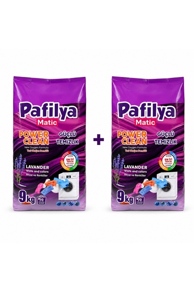 Pafilya Set x2 Detergent Lavandă Universal 9 Kg (18Kg - 140 Spalari Total)