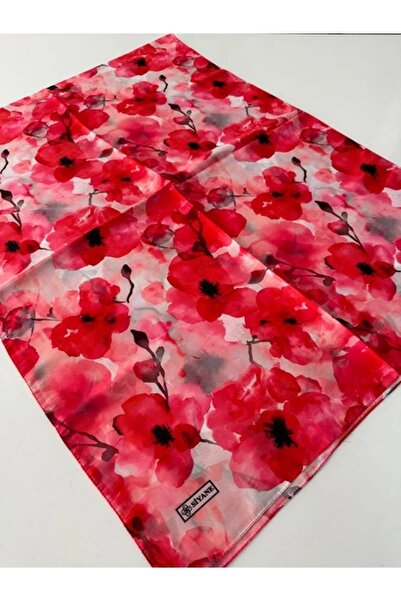 Generic Brand Black Flower Pattern Cotton Shawl