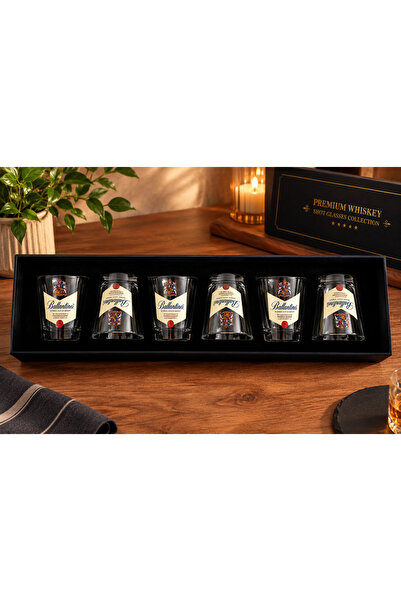 Valore Set of 6 Premium Shot Glasses