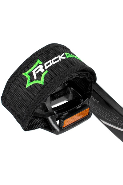 ROCKBROS Curele pentru pedale de bicicletă GZT1001 - negre