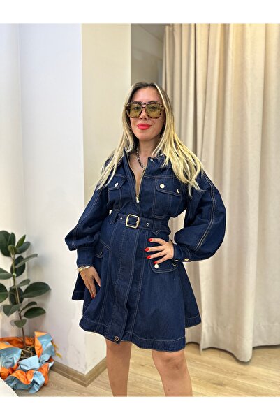 Genel Markalar Denim Elbise