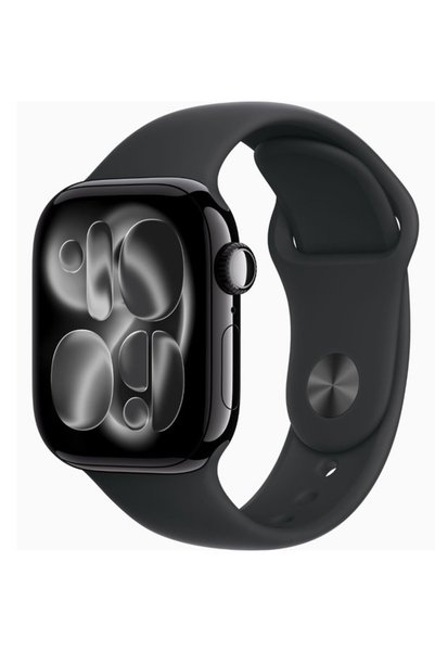 Apple ساعة ذكية سلسلة 11 مع نظام تحديد المواقع، 46 ملم، حزام متوسط/كبير، أسود...