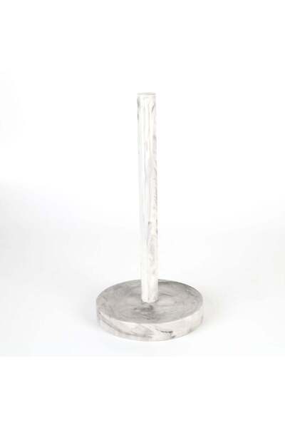 Selim Marble Paper Towel Holder Black
