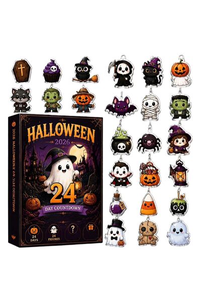 Generic Brand Calendar de Advent de Halloween cu 24 de zile 2026 Calendar de ...