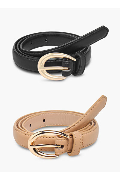 FAV Pin Buckle Belt - Set of 2