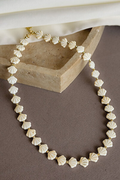 Dore Collection Cream Oyster Necklace - Oyster Marin