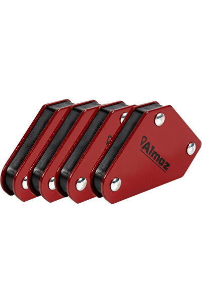 Almaz Set of 4 mini magnetic welding supports 9lbs